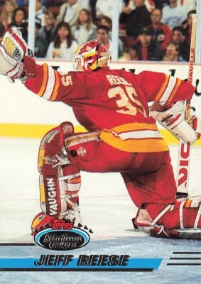 1993 Stadium Club #22 Jeff Reese Calgary Flames - Image 1 of 2