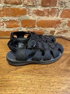 Khombu Women's Active Sport Adjustable Sandals Black Ashley . Size 9M - Picture 1 of 5