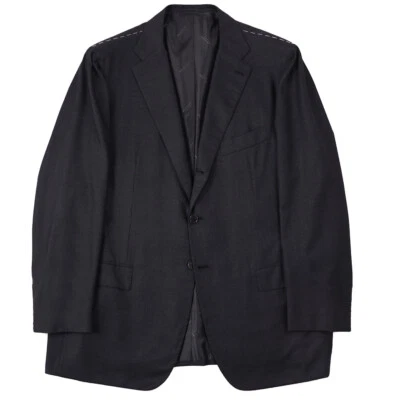 NWT $8995 KITON Charcoal Gray Soft Cashmere-Blend Suit Slim US 50R / Classic 48R - Image 1 of 4