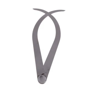 Stainless Steel Caliper Pottery Clay Ceramic Measuring Tools 4 Inches - Picture 1 of 4