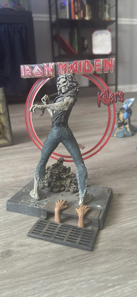 McFARLANE TOYS 2001 IRON MAIDEN KILLERS EDDIE ACTION FIGURE INCOMLETE WITH FLAWS - Image 1 of 1