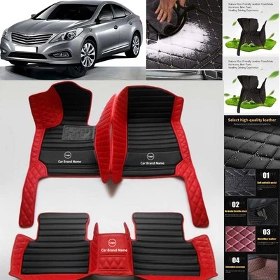 Alfombrillas de coche para Hyundai Azera revestimientos de carga alfombrillas personalizadas para todo tipo de clima Foto 1 de 4