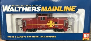 Walthers MainLine HO #910-8709 Intl Ext Wide Vision Caboose Santa Fe 999778 CC - Picture 1 of 4
