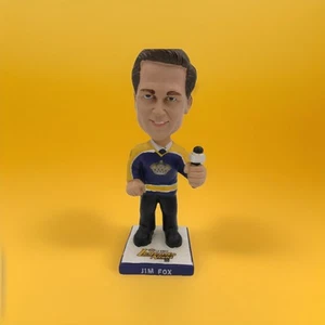Los Angeles LA Kings Jim Fox Locutor Bobblehead Fox Sports Legends Night - Imagen 1 de 1