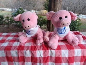 ANIMAL DE PELUCHE VINTAGE KISS A PIG & HELP A KID LEESPORT PA OLIVET NIÑOS Y NIÑAS - Imagen 1 de 6