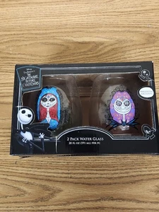 Nightmare Before Christmas Glas Set Jack & Sally 20 Unzen Wassertag der Toten - Bild 1 von 7
