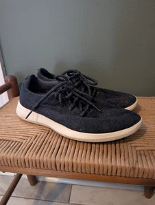 Allbirds Womens Charcoal Wool Running Sneakers Sz 9 Training Gym Outdoor Sports - Picture 1 of 6