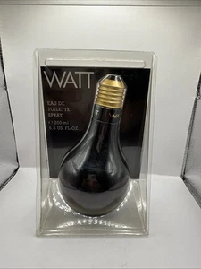 WATT BLACK 6.7 OZ/200 ML EDT SPRAY FOR MEN BY COFINLUXE & NEW SAME AS PICTURE - Picture 1 of 1