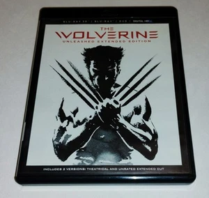 The Wolverine 3D + Blu-ray + DVD OOP 4-Disc Set Unleashed Extended Edition, 2013 - Picture 1 of 5
