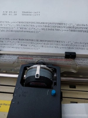 Okidata 380 Printhead OKI 380 MICROLINE 385 390 390FB ML385 ML380 ML390FB Tested - Image 1 of 4