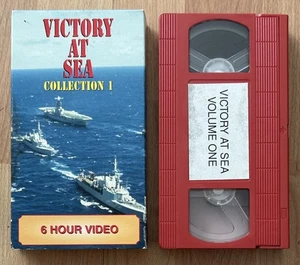 Victory At Sea Collection 1 VHS Tape Used Pacific Mediterranean Guadalcanal Suez - Picture 1 of 8