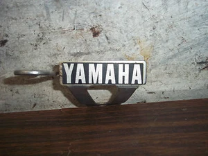 1993 Yamaha XV535 Front fork Yamaha Emblem Virago XV 535 Black Trim - Picture 1 of 4