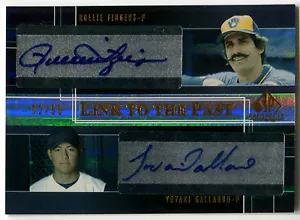 2004 SP Prospects ROLLIE FINGERS YOVANI GALLARDO RC Dual Auto Link to Past #/50 - Picture 1 of 1