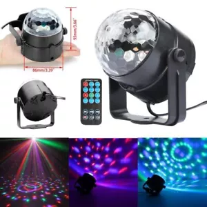 2Pack LED Disco Magic Ball DMX-512 Effect Lighting Rotating Christmas Party Prop - Picture 1 of 2