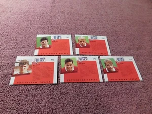 Nottingham Forest Soccer / Football Cards Mixed Lot (5) Soccer / Football Cards - Picture 1 of 2