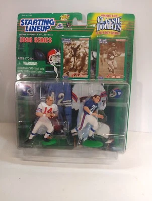 YA Tittle Sam Huff NY Giants Starting Lineup Figures - Image 1 of 2