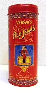 Versace LEERE Tube Dose Kanister Red Jeans Eau de Toilette für Damen - Bild 1 von 8