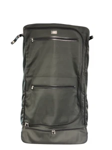 Original Louis Vuitton grün Taiga Leder Nylon Santore Ardoise Kleidungsstück Reise - Bild 1 von 13