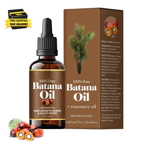 Batana Oil with Rosemary for Hair Growth,100% Organic Batana Oil from Honduras w - Picture 1 of 12