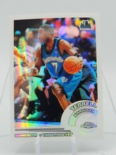 2002-03 Topps Chrome Terrell Brandon #34 White Refractor SSP Card #D 075/249