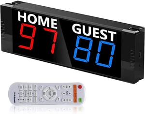 Score Keeper Portable Led Digital Electronic Scoreboard with Remote for Sports G - Picture 1 of 6