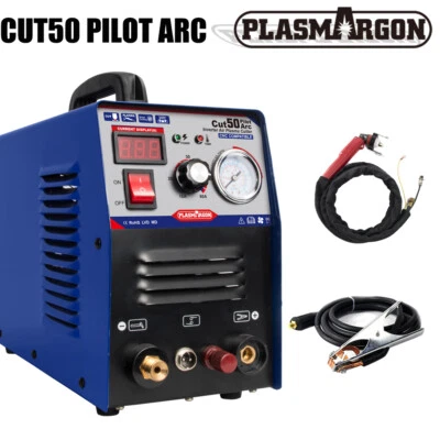 50A Plasmaschneider Pilot Arc 110/220V CNC kompatibel 3/4 Zoll SCHNITT + WSD60p Brenner - Bild 1 von 4