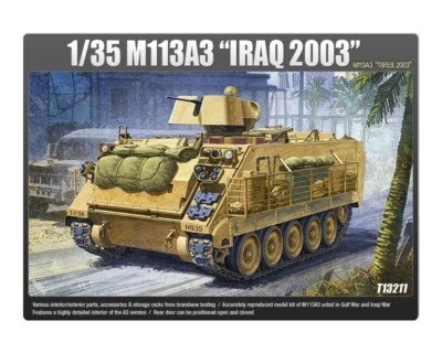 Academy U.S. Army M113A3 "Iraq 2003" 1:35 13211 modellismo - Immagine 1 di 4