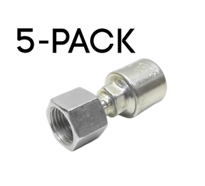 5-Pack Gates 4G-6FF0RX G25230-0406 Hydraulic Hose Fitting - Picture 1 of 1