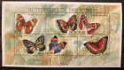 Papillons de Grenade S.C.#1968 S.C.V. $ 8 Mnh S/S de 6 émis en 1997