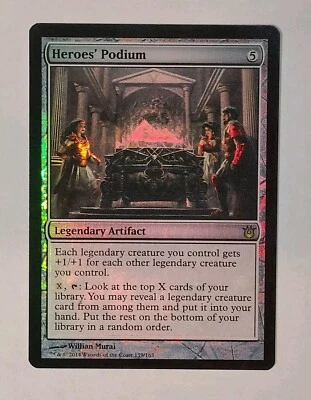 MTG Heroes' Podium Foil 159/165 Born of the Gods - Near Mint - Image 1 of 2