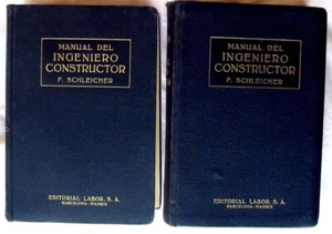 MANUAL DEL INGENIERO CONSTRUCTOR - COMPLETO - FERDINAND SCHLEICHER 1948 - VER - Imagen 1 de 4