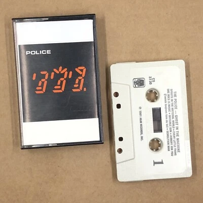 THE POLICE Cassette Tape 80s New Wave GHOST IN THE MACHINE ORIGINAL CLUB RELEASE - Image 1 of 4