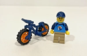 LEGO CITY MOTORCYCLE DIRT BIKE & FIGURE FROM 4x4 OFF-ROADER ADVENTURES SET 60387 - Picture 1 of 5