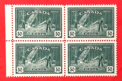 CANADA Sc#272 1946 KGVI Block of 4 Mint NH OG VF/XF (12-296) - Image 1 of 3