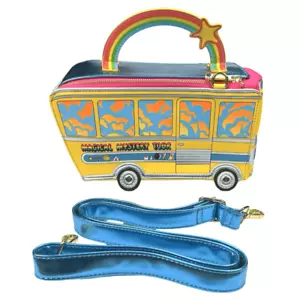 Loungefly The Beatles Magical Mystery Tour Bus Crossbody Bag 11”W x 6”H x 5”D - Picture 1 of 9