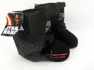 Star Wars Kylo Ren Kids Slipper Boots Size Small 9-10  Black NWT - Image 1 of 4
