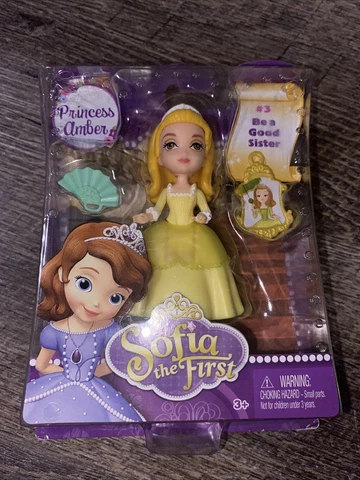 DISNEY JR. SOFIA THE FIRST PRINCESS AMBER MINI DOLL BRAND NEW SEALED Cover