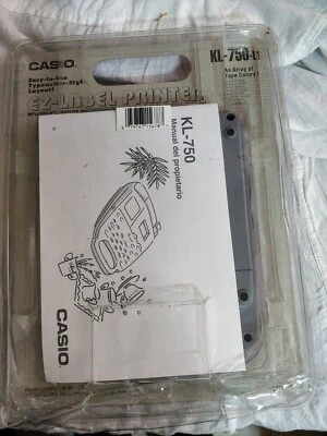 Casio KL-750 Label Thermal Printer - Image 1 of 2