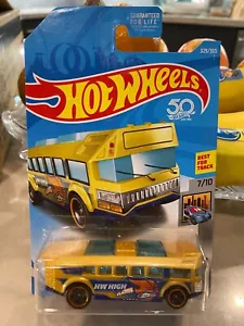 Hot Wheels High (2017) HW Metro 7/10 Autobús De Juguete 329/365 - Imagen 1 de 1
