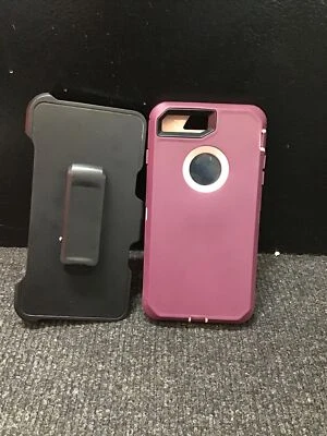 Funda protectora para iPhone 7/8 Plus con clip para cinturón y protector de pantalla Foto 1 de 2