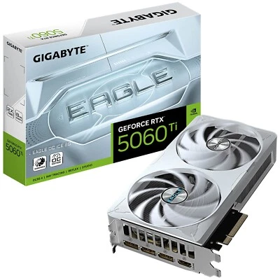 Gigabyte GeForce RTX 5060 Ti EAGLE OC GV-N506TEAGLEOC ICE-8GD GDDR7 PCI-E 5.0x16 - Image 1 of 3