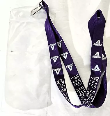 NEW Arizona Diamondbacks Purple VIP Lucky Lanyard & Ticket Holder 2005 SGA - Image 1 of 4