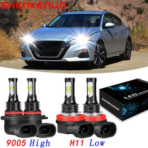 9005+H11 para Nissan Altima 2020 6000K 4 piezas bombillas LED haz alto y bajo - Imagen 1 de 12