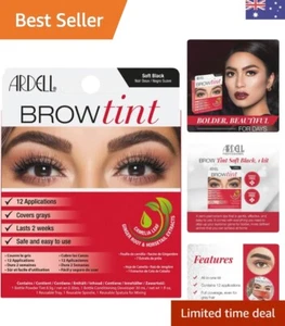 Brow Tint, Soft Black - Picture 1 of 8