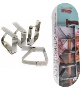 Table Cloth Clips Quality Metal Pegs Clamps Picnic Prom Holder - 4Pack - Picture 1 of 6