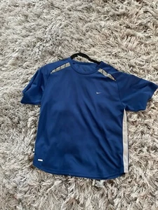nike dri fit blau herren t shirt gr lg - Bild 1 von 2