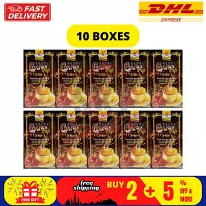 10 X Gano Excel Cafe 3 in 1 Coffee Ganoderma Reishi Halal (20 sachets) DHL SHIP - Picture 1 of 14