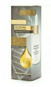 Brand New Dead Sea Collagen Anti Wrinkle Facial Serum 30ml Paraben Free - Picture 1 of 7