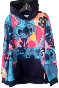 Disney Lilo & Stitch New Polyester Sweatshirt Hoodie Woman's XL - Picture 1 of 4