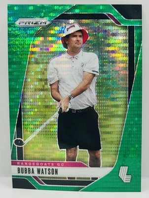 2025 Panini Liv Golf #30 Bubba Watson Green Pulsar Prizm /175 - Image 1 of 2